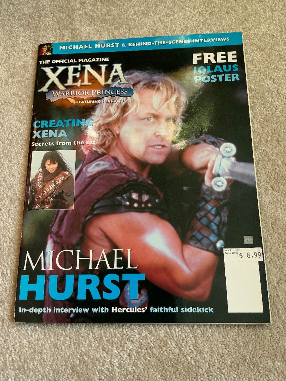 Xena Warrior Princess Official Magazine Titan Publishing #9 Vintage 2000